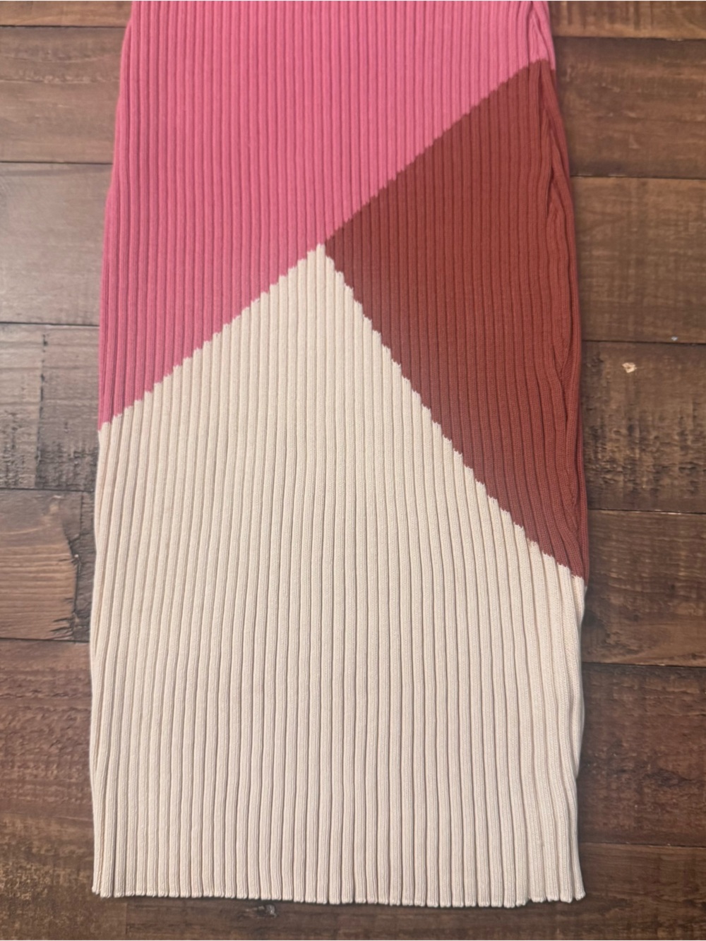 MINKPINK Revolve Colorblock Rib-Knit Mini Dress - Picture 3 of 5
